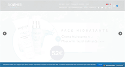 Desktop Screenshot of biomercosmetics.com